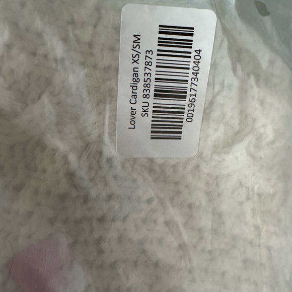 Taylor Swift Lover Cardigan XS/Small. Still in packaging.Never opened.Authentic - Picture 3 of 4